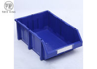 صناديق التخزين البلاستيكية الملونة القابلة للتكويم للأدوات 500 * W 380 * H 250 مم المعاد تدويرها