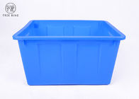 صناديق تخزين بلاستيكية ملونة كبيرة الحجم W50 Nestable HDPE 487 * 343 * 258 Mm