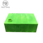 اللون الأخضر 500L Rotomolding المنتجات Rectangualr المحمولة صهاريج تخزين المياه حير فائدة لحلول السيارة