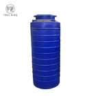 اللون الأزرق جولة 250 جالون خزانات المياه البلاستيكية لتخزين الأعلاف السائلة