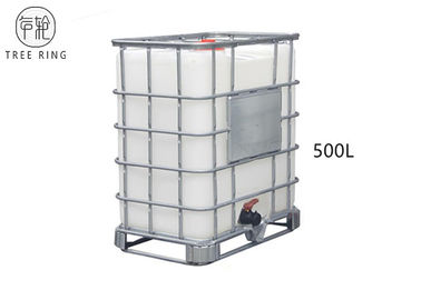 حاويات التخزين المتوسطة الحجم 500L PE 500L لإعادة تدوير تخزين المواد الكيميائية