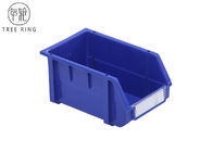 صناديق تخزين البلاستيك 235 * 148 * 124mm ، صناديق تخزين بلاستيكية مستودع رفوف