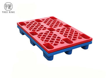 المنصات البلاستيكية الأوروبية HDPE ، 800 × 1200mm رف البلاستيك البليت 1000 كجم
