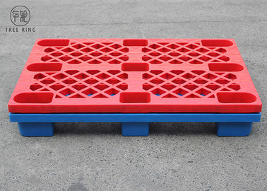 المنصات البلاستيكية الأوروبية HDPE ، 800 × 1200mm رف البلاستيك البليت 1000 كجم
