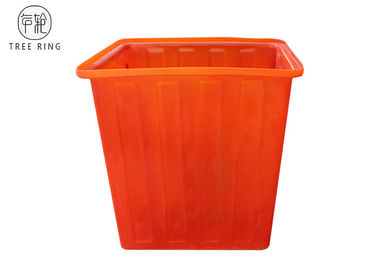 Rotomolding 80 غالون عربة الغسيل البلاستيكية على عجلات L850 * 560 * H850 مم K300-5 مخصص