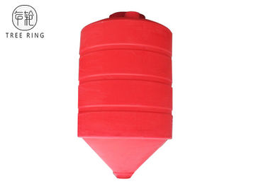 إجمالي المنتجات Rotomolding استنزاف ، خزانات شطف بلاستيك أسفل المخروط CPT1500L Recyclable
