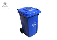 صناديق القمامة البلاستيكية سعة 100 لتر حاوية بهلوانية بالدوران سعة 120 لتر مع قفل وسدادة مطاطية