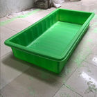 اللون الأخضر Aquaponic تنمو السرير مع يقف لأنظمة Aquaponic Greenhousr