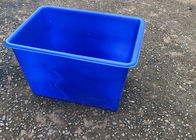 150 لتر مربع بولي شاحنة المناولة عربة حوض البلاستيك لإعادة تدوير القمامة شاحنة