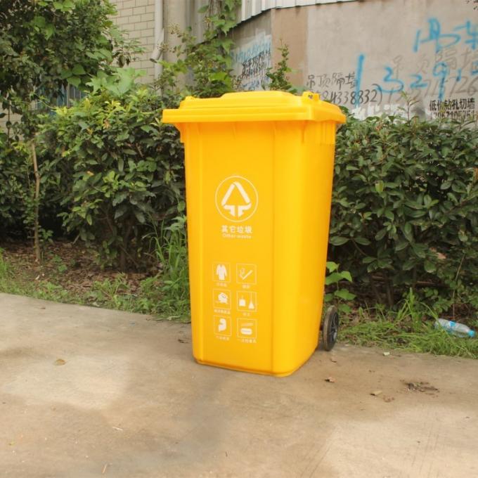 240 لتر نقي HDPE مزبلة القمامة بن publis القمامة يمكن أو القمامة البلاستيكية